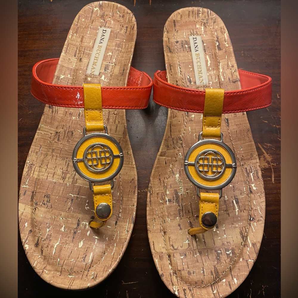 NWT Dana Buckman s Erica sandals size 9 - Picture 1 of 6